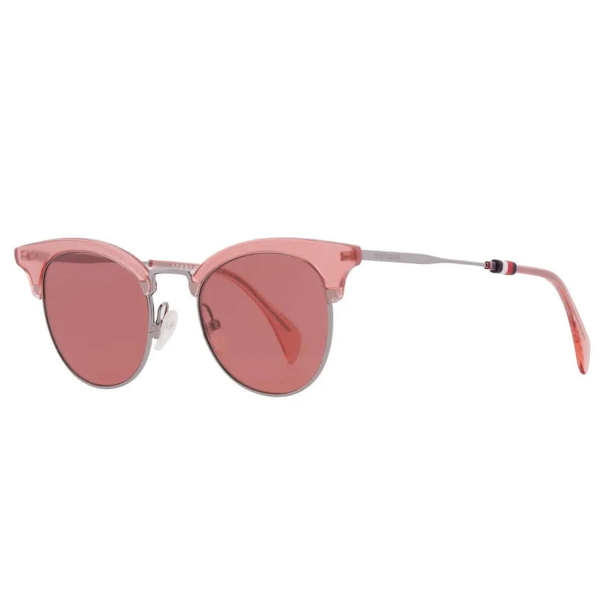 Tommy Hilfiger Red Oval Ladies Sunglasses TH 1539/S 035J/U1 49 TH 1539/S