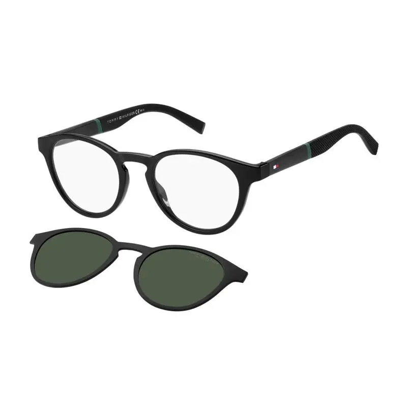 Tommy Hilfiger TH 1902/CS 0807 UC Black/green Polarized 50-20-145 Sunglasses