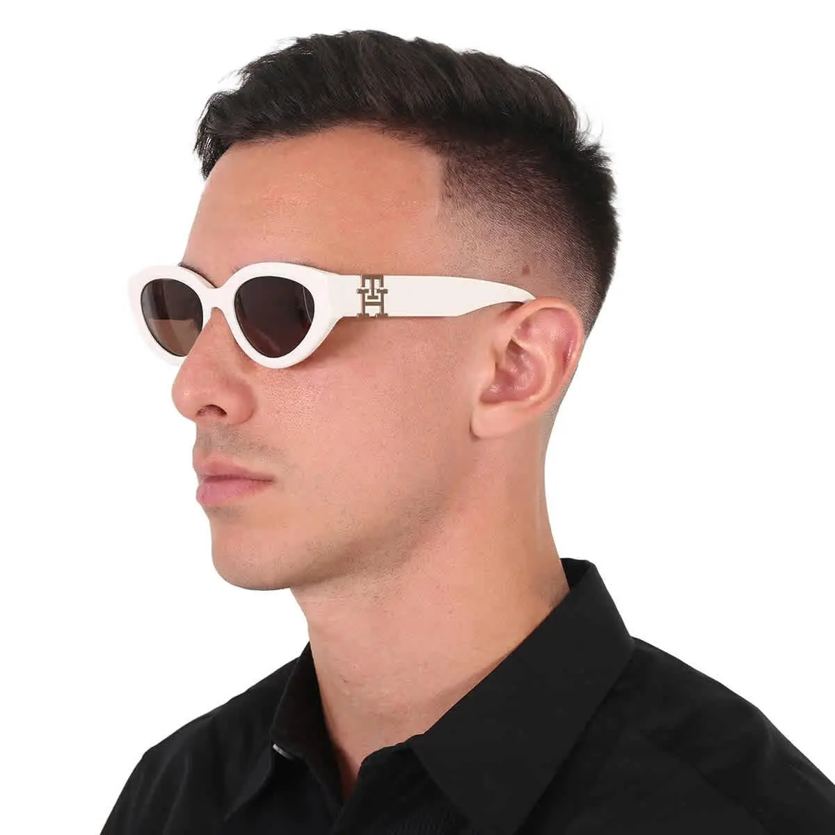 Tommy Hilfiger Brown Cat Eye Unisex Sunglasses TH 1957/S 0SZJ/70 54