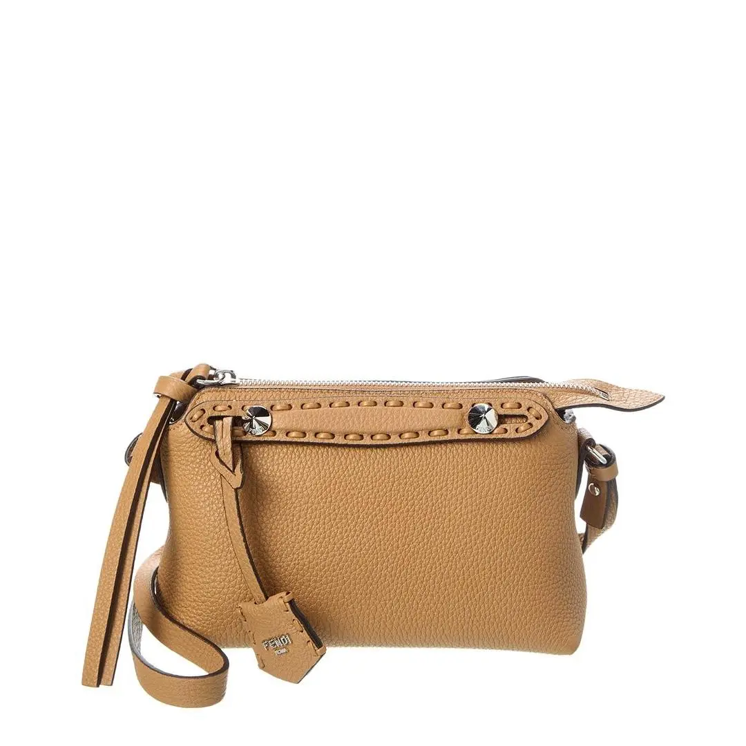Fendi By The Way Selleria Mini Leather Satchel Women`s Beige