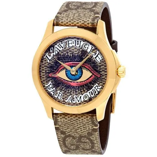 Gucci G-timeless YA1264022 Unisex Watch – Eye Motif Dial