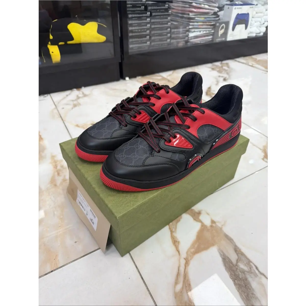 Men’s  Sneakers Sz-13 724004 fAA1U 1158 by Gucci
