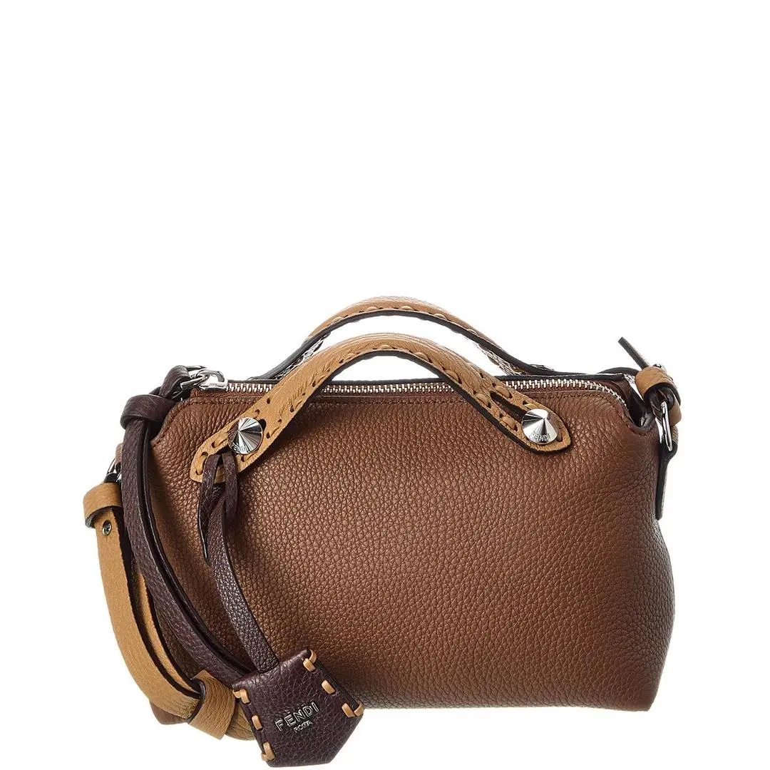 By The Way Selleria Mini Leather Satchel Women`s Brown by Fendi