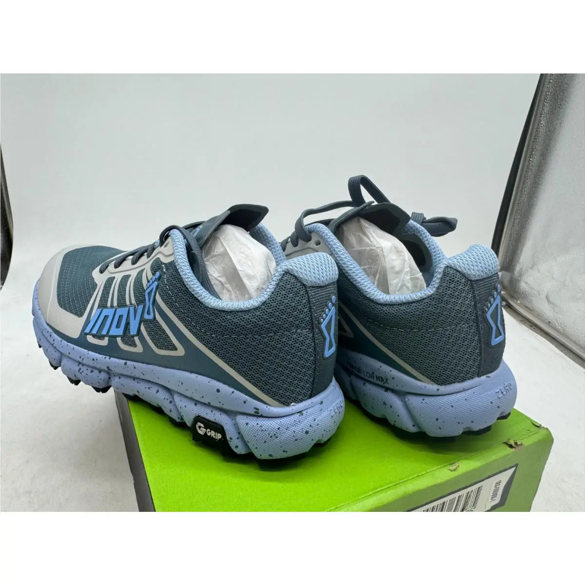 inov-8 shoes - TrailFly G 270 V2 - TrailFly - Blue Gray 2