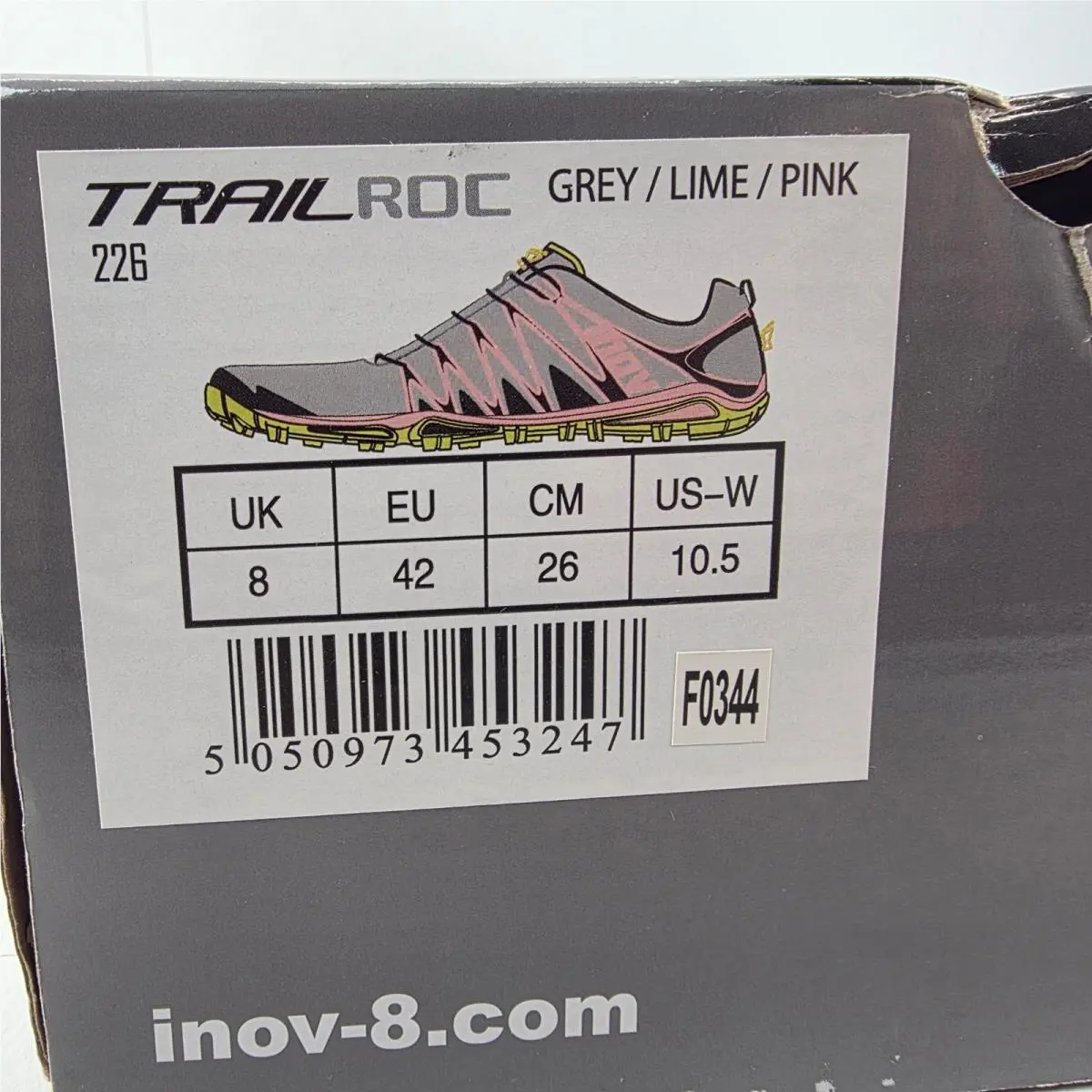 inov-8 shoes - Trailroc 226 - Trailroc - Gray 10