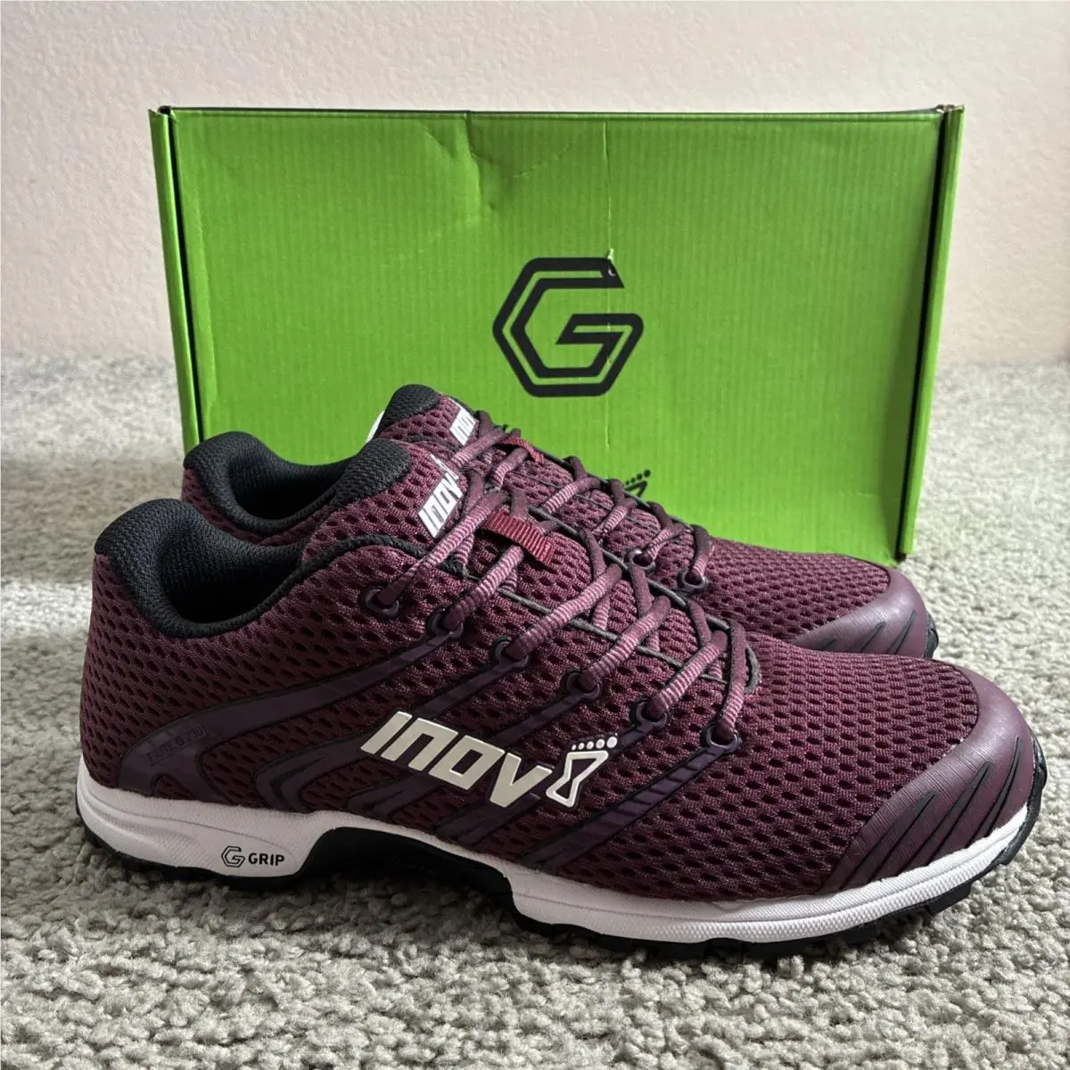 INOV8 F-lite G 230 Purple White Cross Training Running Shoes Women’s 8.5