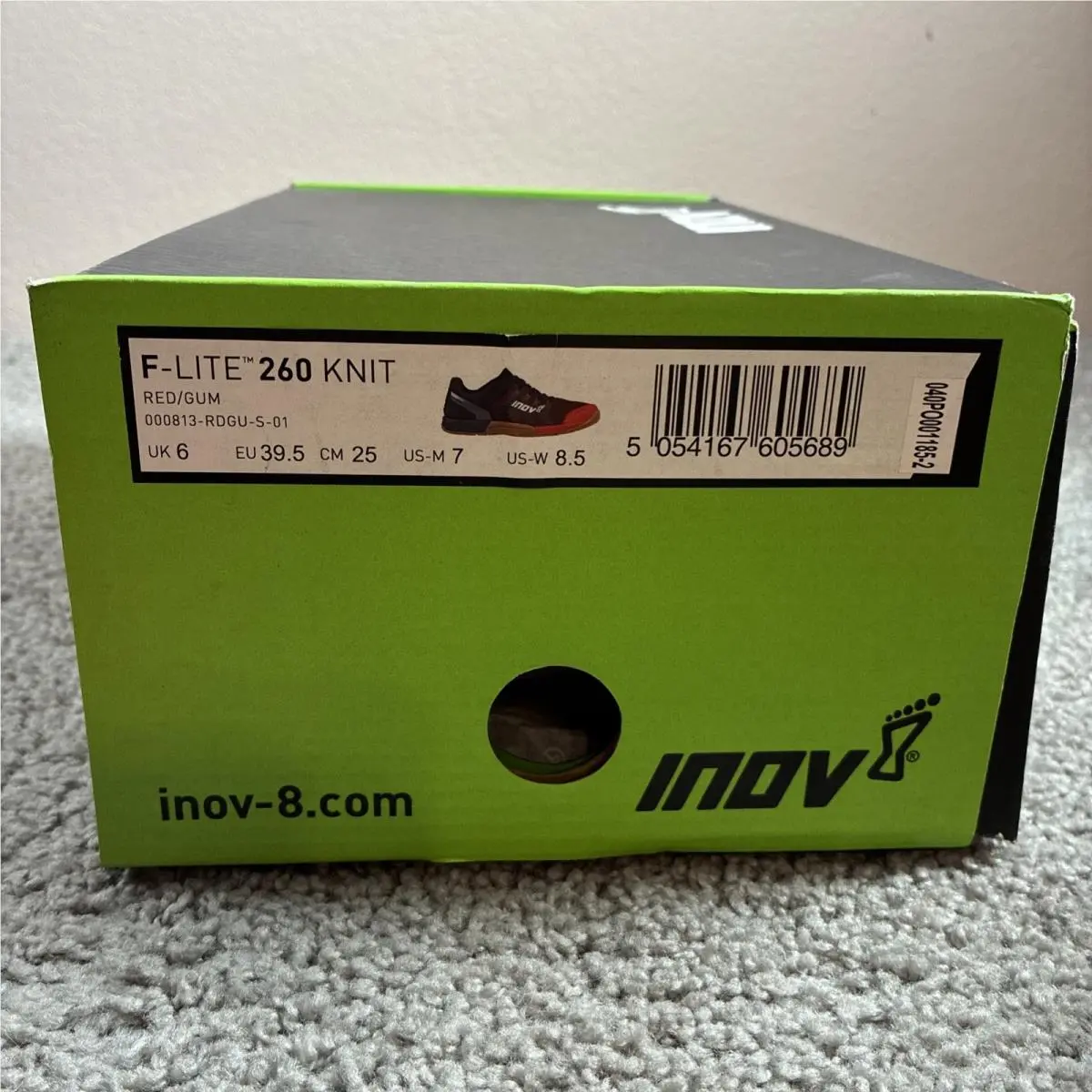 inov-8 shoes - INOV 8 F lite 260 - Red 7