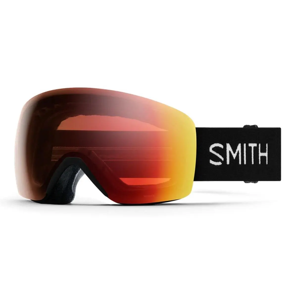 Smith Skyline XL Black CP Photochromic Red Mirror Lens Goggles