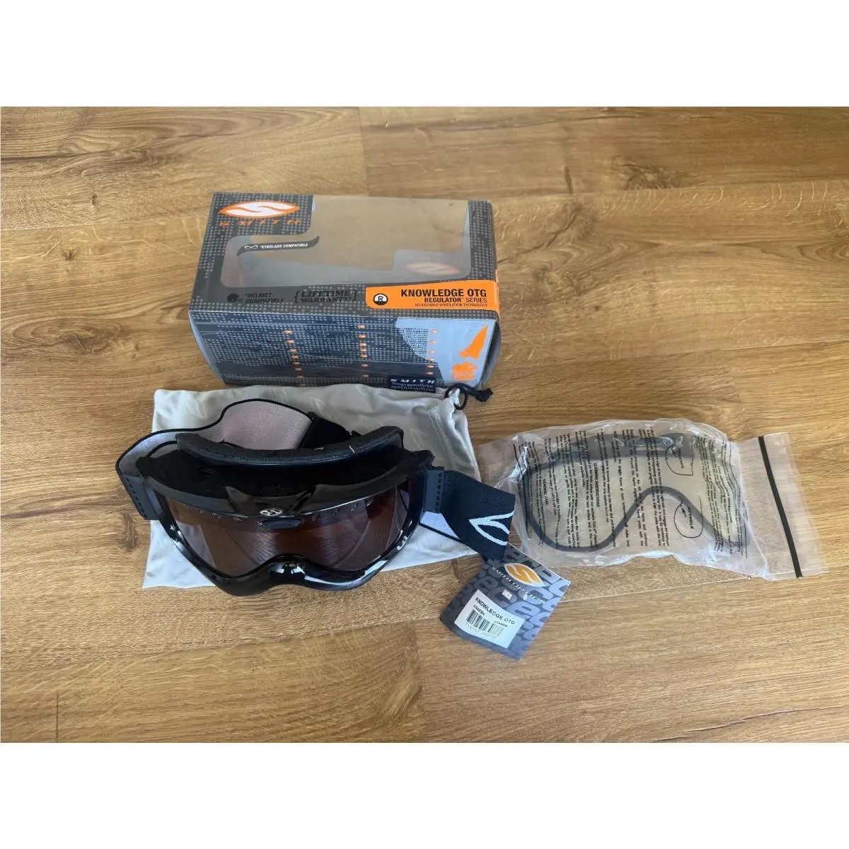 Smith Knowledge Otg Ski Snowboard Goggles Regulator Series