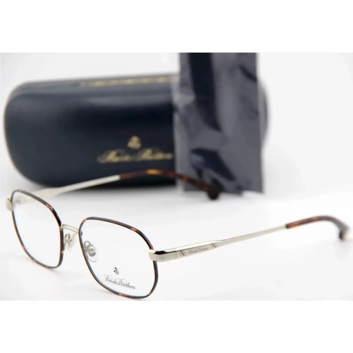 BB1049 1658 Tortoise Eyeglasses 54-17-140MM W/case by Brooks Brothers