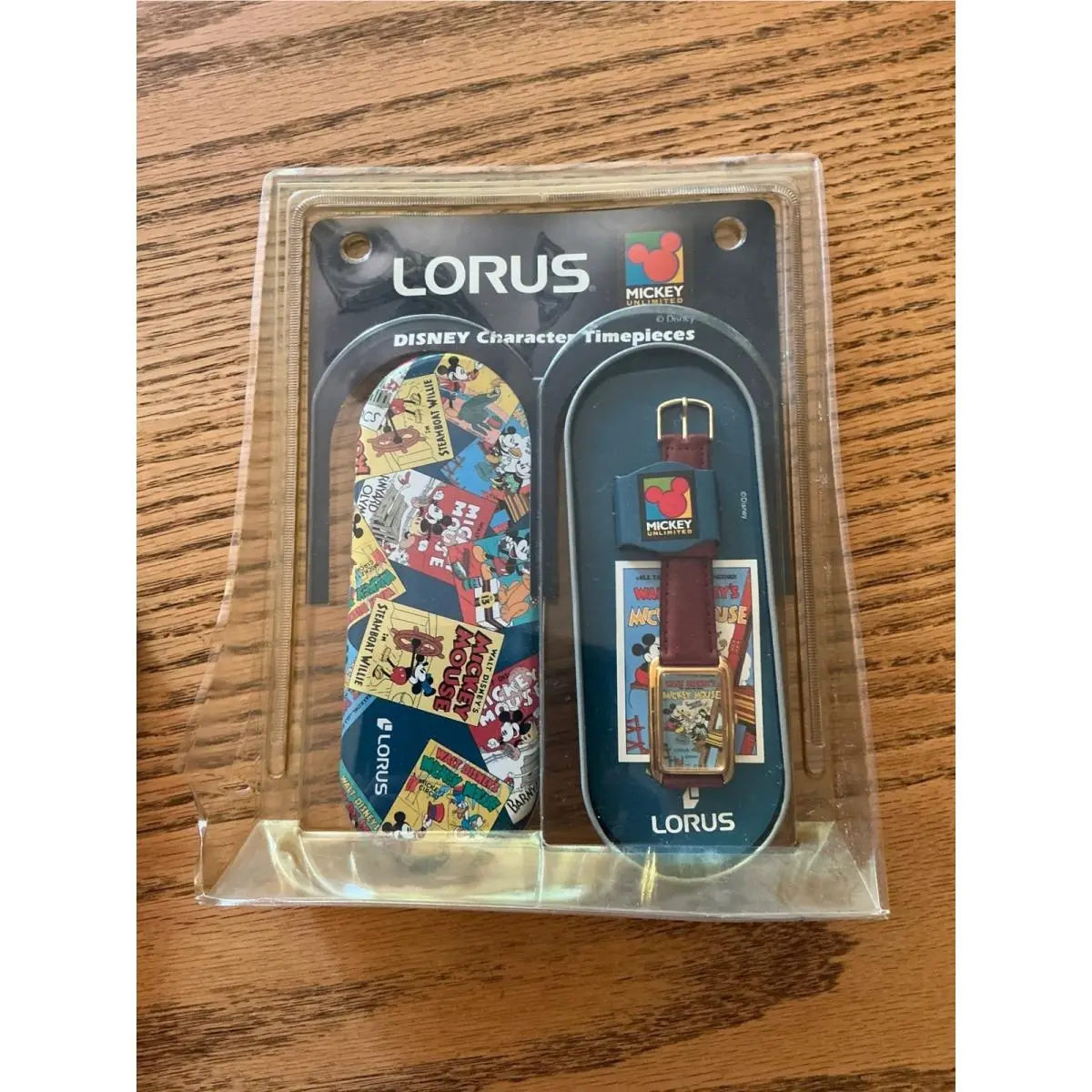 Vintage  Mickey Mouse Watch Disney Mickey Unlimited Gold Tone T by Lorus