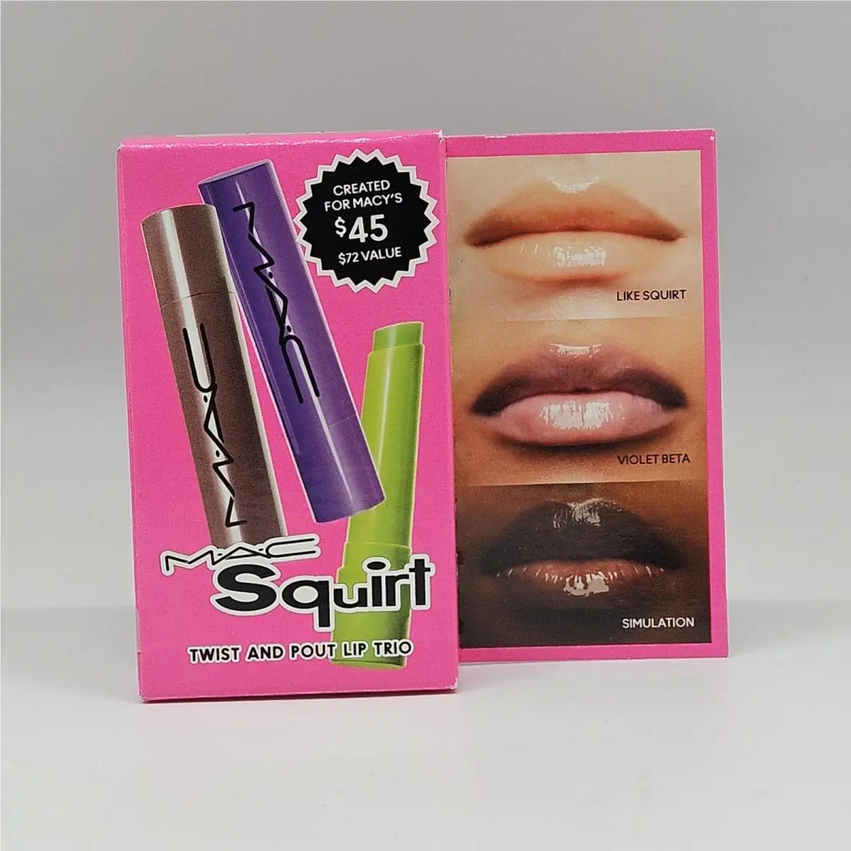 MAC Cosmetics beauty - Mac Squirt Plumping Gloss Stick Lip Trio