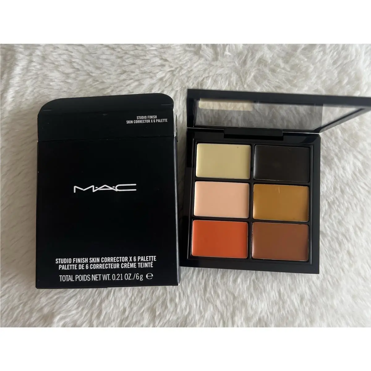 Mac Studio Finish Skin Corrector x 6 Palette Full Size