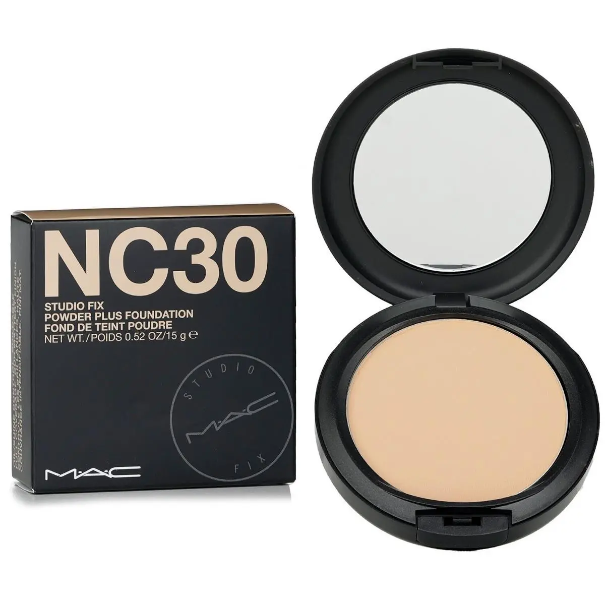 Mac Studio Fix Powder Plus Foundation NC30 - Full Size 0.52 Oz. / 15 g