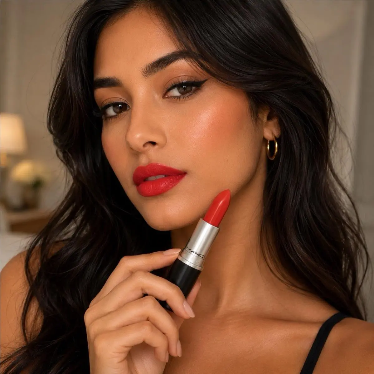 Mac Amplified Creme Lipstick Vegas Volt Full Size by MAC Cosmetics