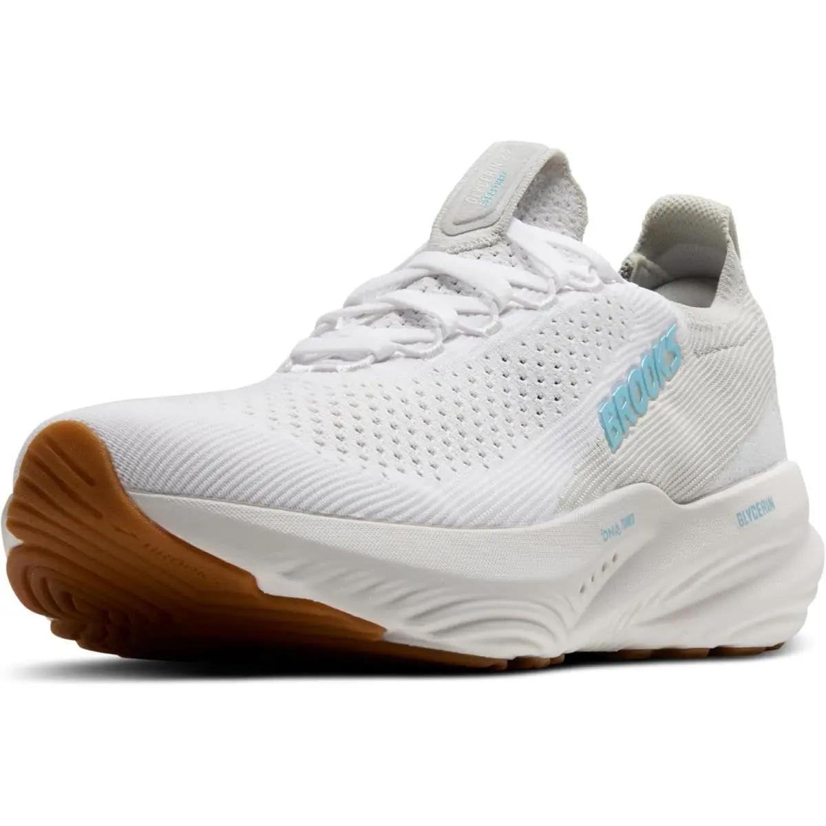 Brooks shoes - 110448M072 - White/Oyster/Blue 0