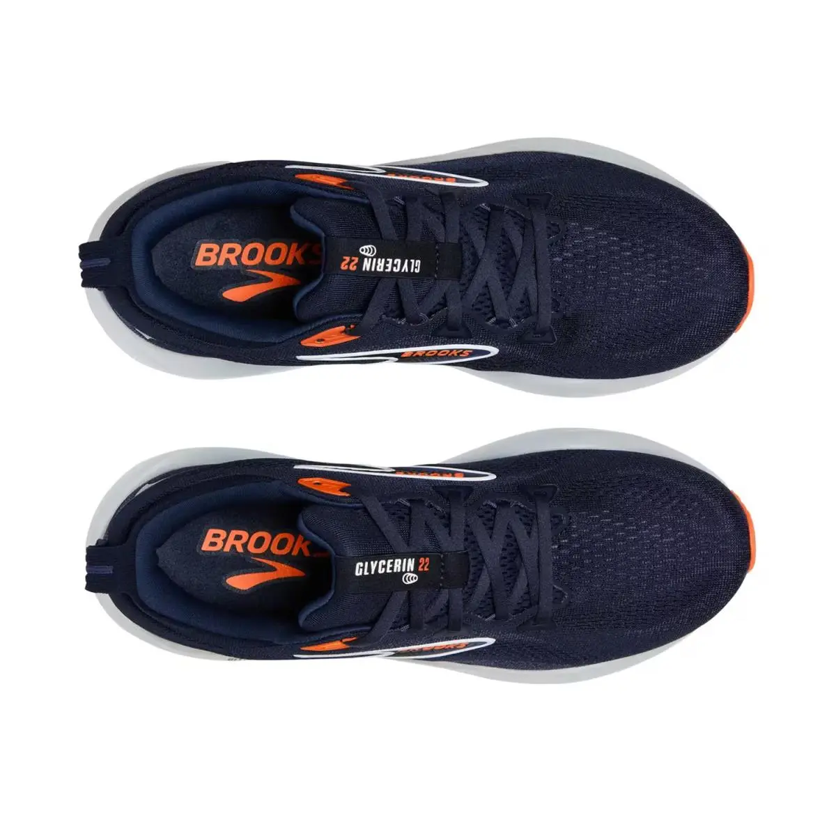Brooks shoes - Navy/Orange 13