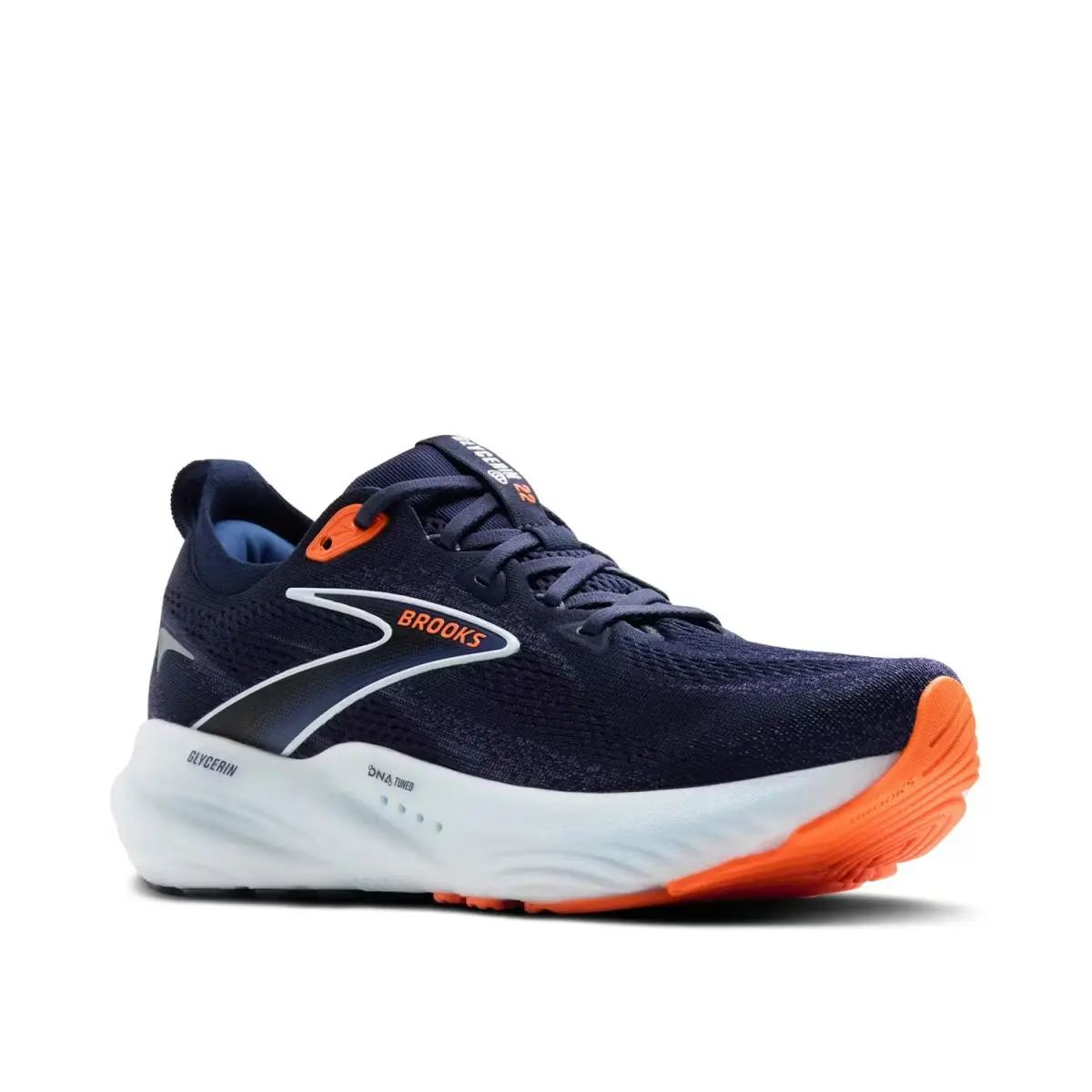Brooks shoes - Navy/Orange 7