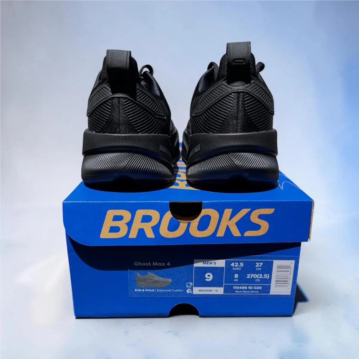 Brooks shoes - Ghost Max 4 - Ghost Max - 1104961D020 - Black 10