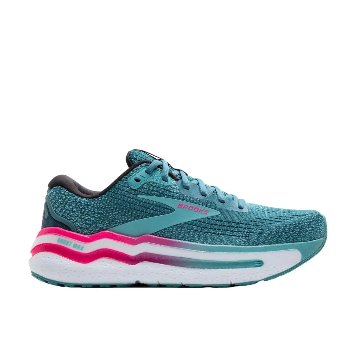 Brooks Ghost Max 2 Storm Blue / Knockout Pink / Aqua 120420 1B 475 Women`s Size