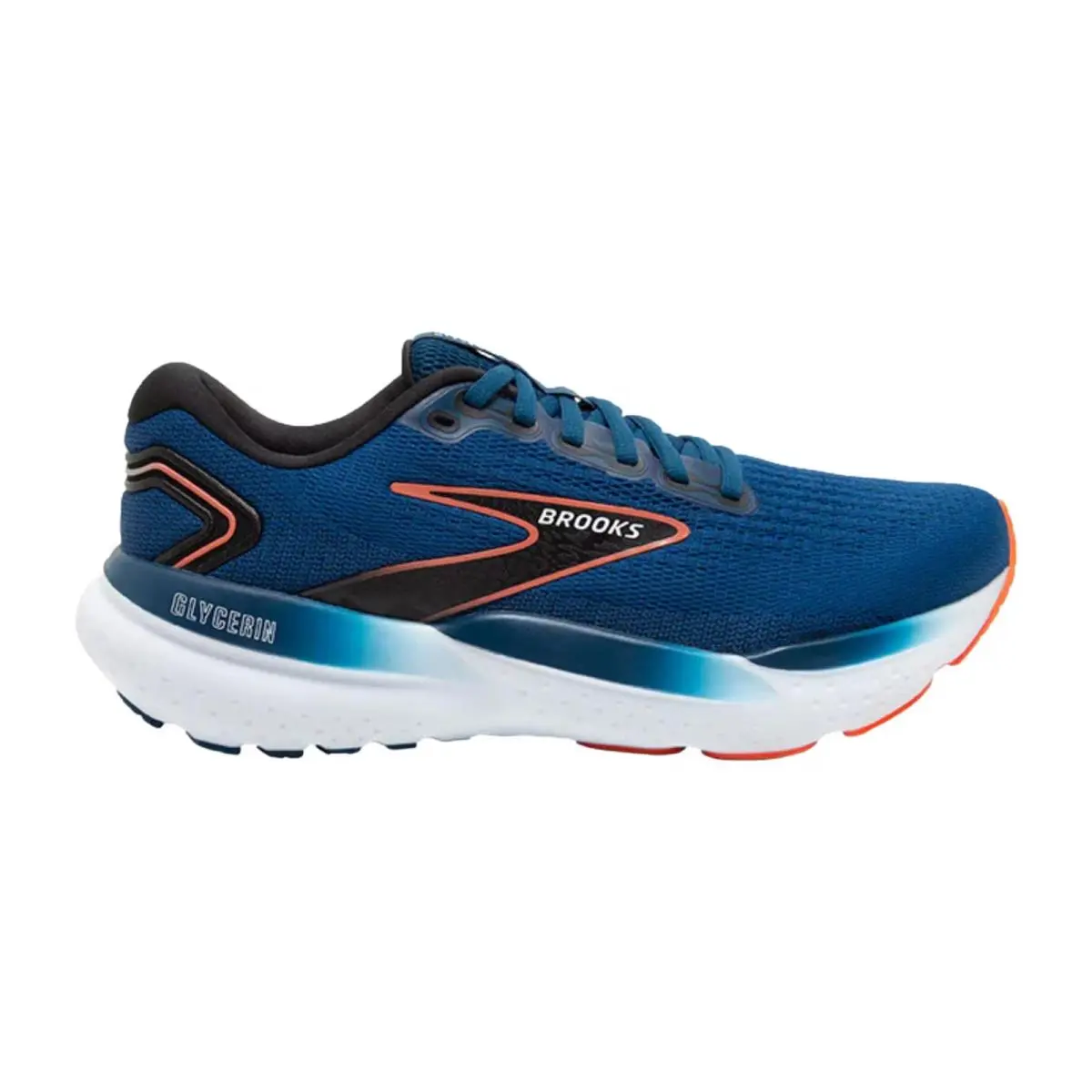 Brooks Glycerin 21 Blue Opal / Black / Nasturtium 110419 1D 474 Men`s Size 8