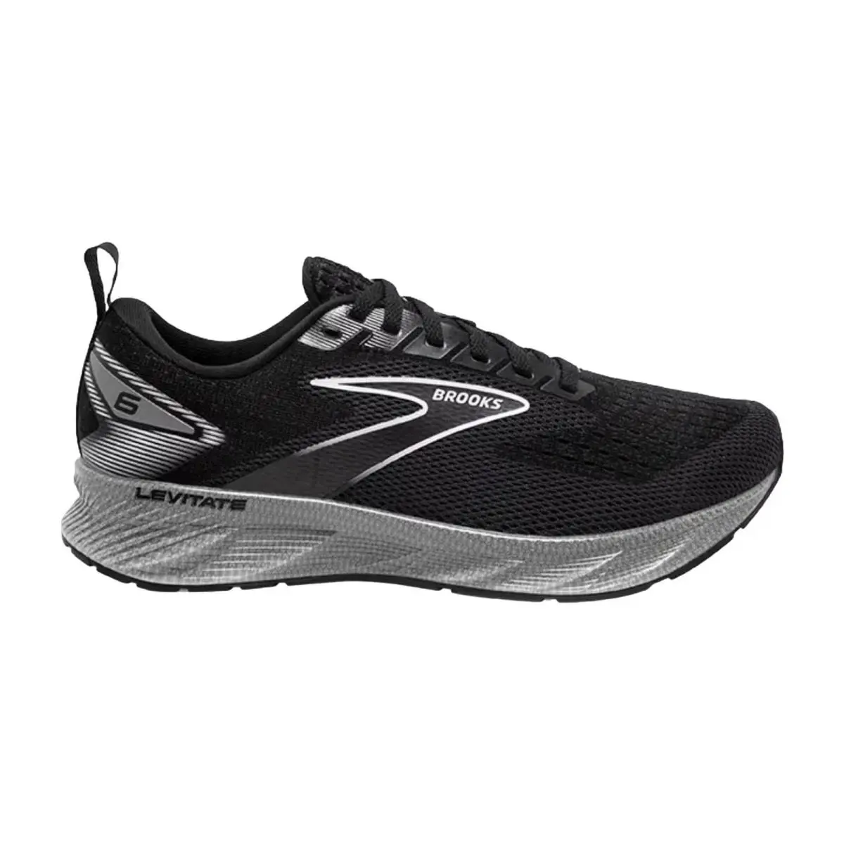 Brooks Levitate 6 Black / Blackened Pearl / White 120383 1B 039 Women`s Size