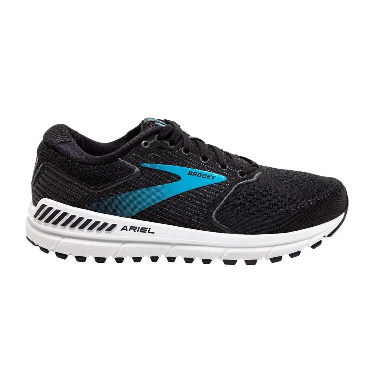 Brooks Ariel `20 Black / Ebony / Blue 120315 1B 064 Women`s Size 6.5 Medium