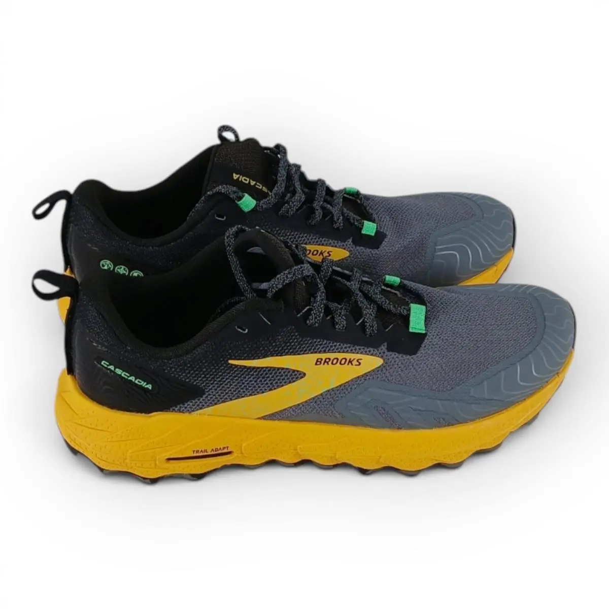 Brooks Men`s Cascadia 17 Trail Running Shoes Sneakers Size 9.5D