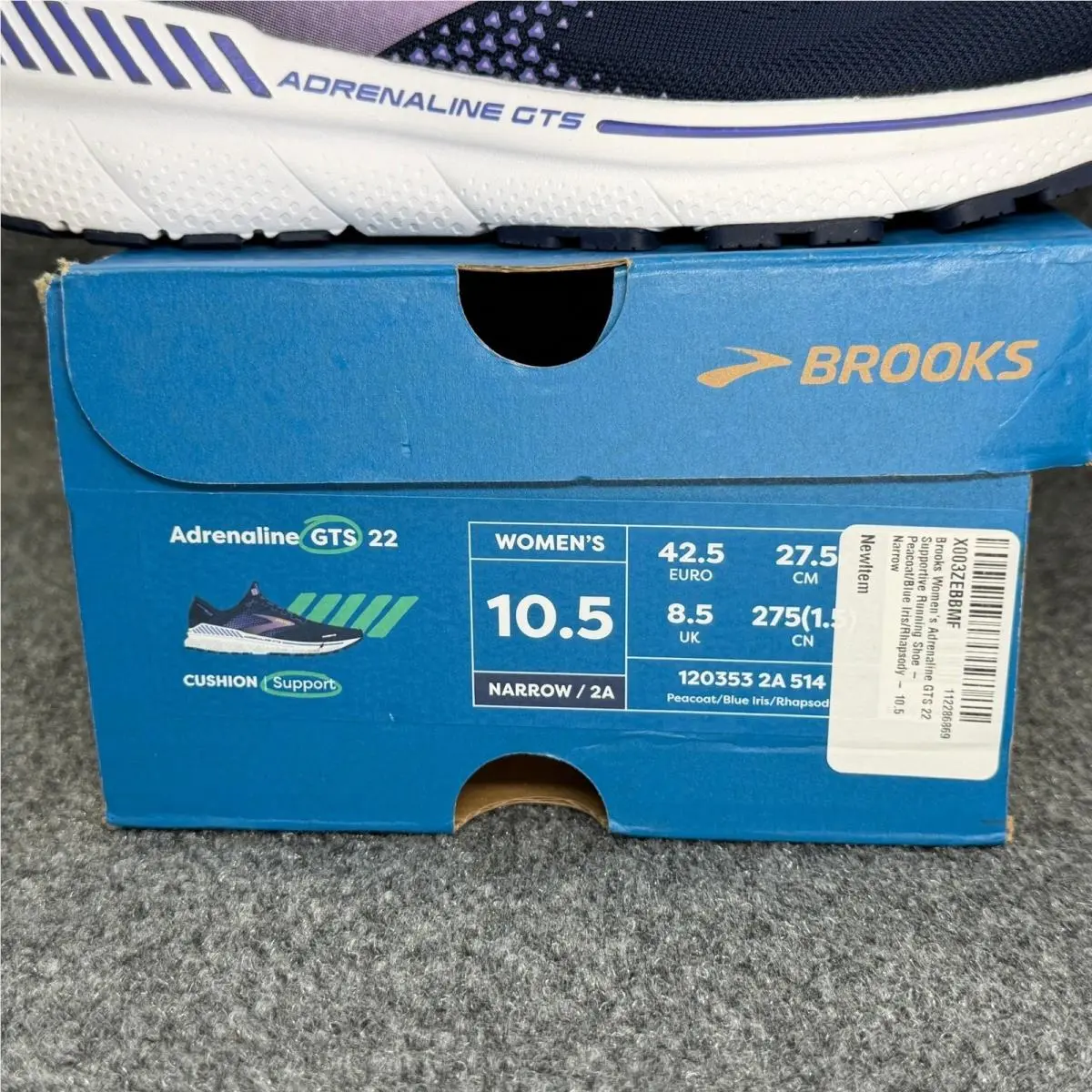 Brooks shoes - 1203532A514 - 1203532A514 - Blue 0