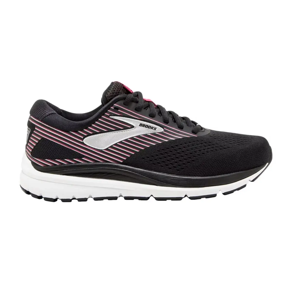 Brooks Addiction 14 Black / Hot Pink / Silver 120306 2E 050 Women`s Size 10.5