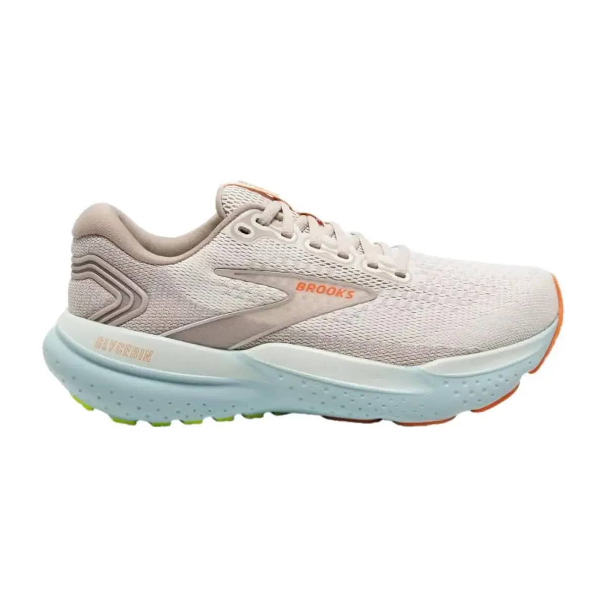 Brooks Glycerin Gts 21 Coconut / Aqua / Autumn Sunset 120409 1B 195 Women`s Size