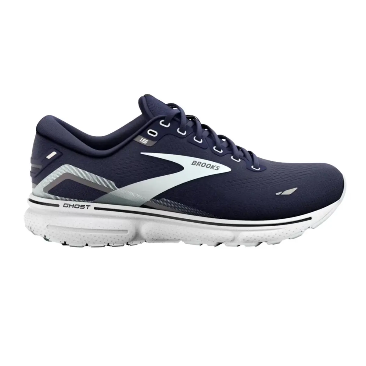 Brooks Ghost 15 Peacoat / Pearl / Salt Air 120380 1D 450 Women`s Size 11 Wide