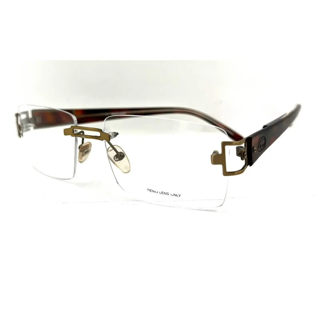 Marc Ecko Eyeglasses Ecko 5038 Gold 55-20-140 with Generic Case