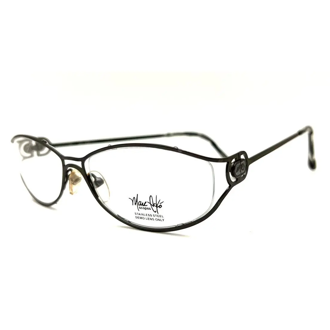 Marc Ecko Eyeglasses 3011 Gunmetal Stainless 54-17-135 with Generic Case
