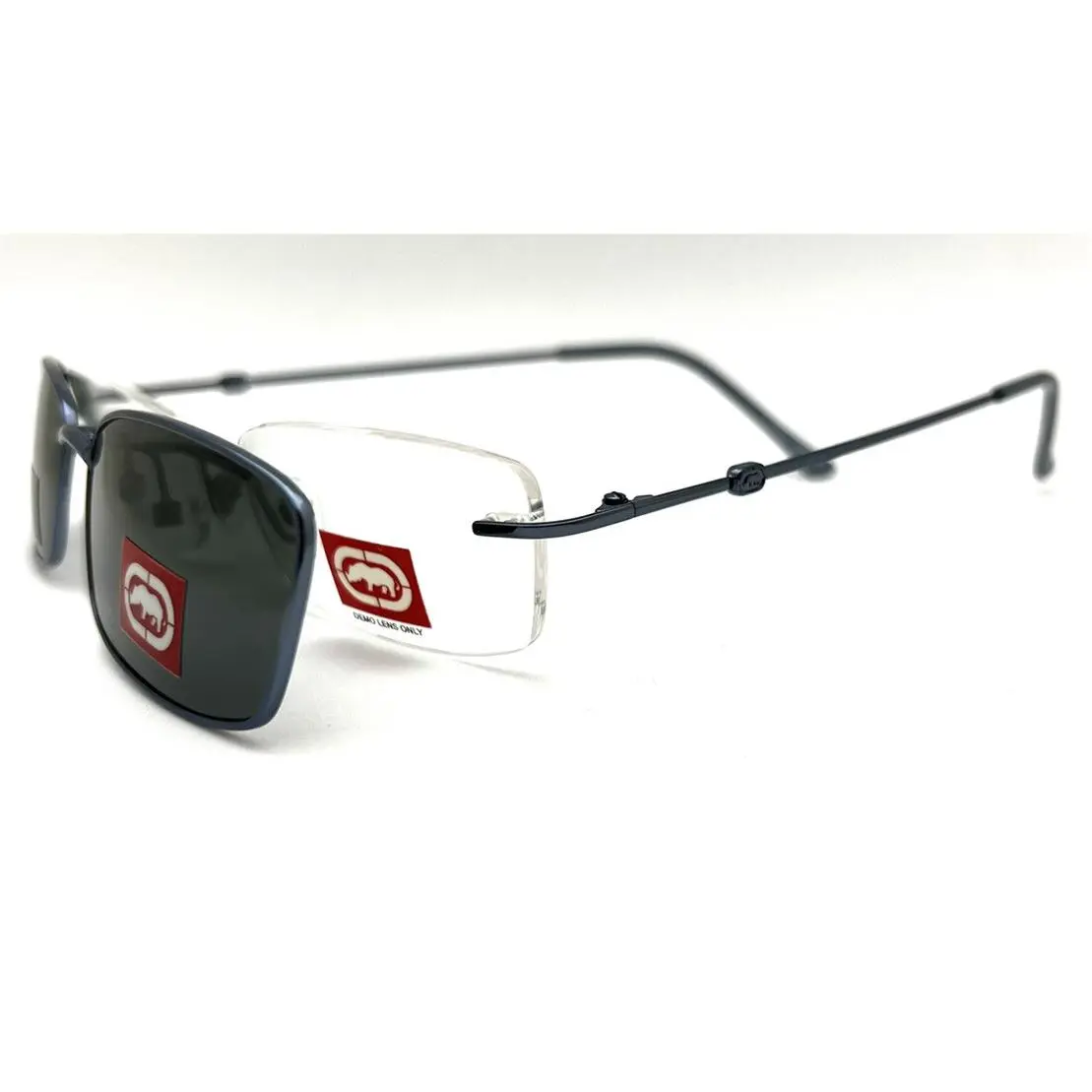 Marc Ecko Eyeglasses Polarized Clip 5052 Blue 52-17-143 W/generic Case