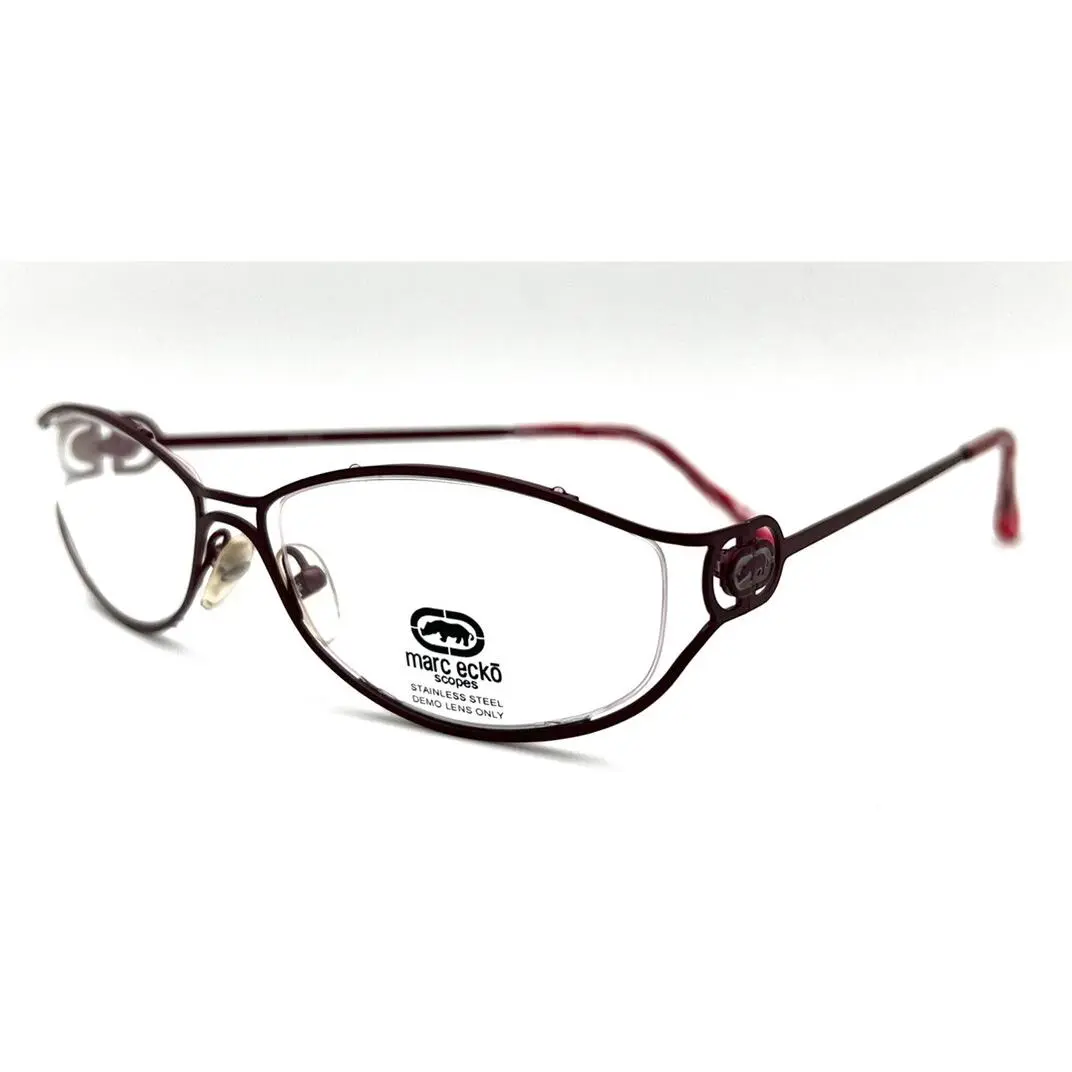 Marc Ecko Eyeglasses Ecko 3011 Red 54-17-135 with Generic Case