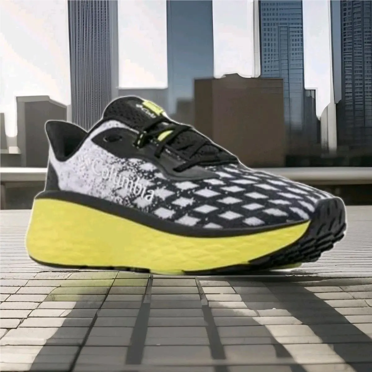 Columbia shoes - Konos Elevate Trail Running - Konos Elevate Trail Running - BM9696-012 - BLACK YELLOW 0