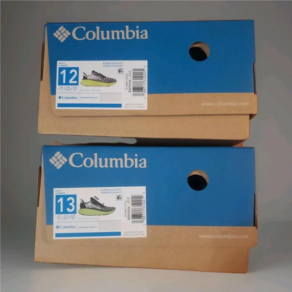 Columbia shoes - Konos Elevate Trail Running - Konos Elevate Trail Running - BM9696-012 - BLACK YELLOW 21