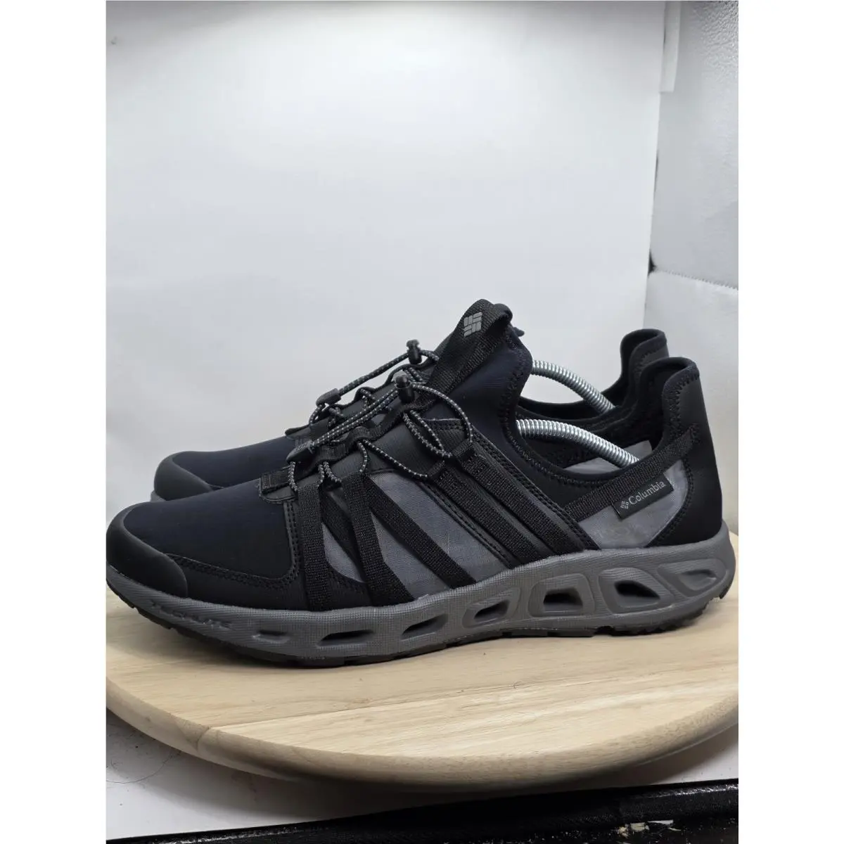 Mens Size 12 - Columbia Okolona Hiking Shoes Black/grey Steel YM5428-012