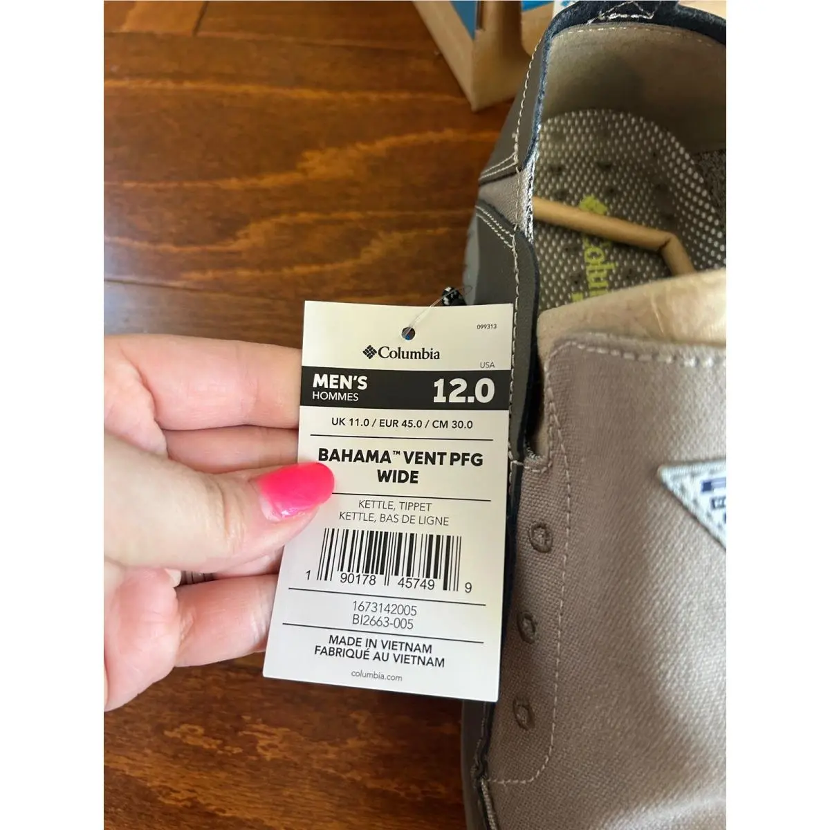 Columbia shoes - Bahama Vent PFG Wide - Bahama Vent PFG Wide - Gray 5
