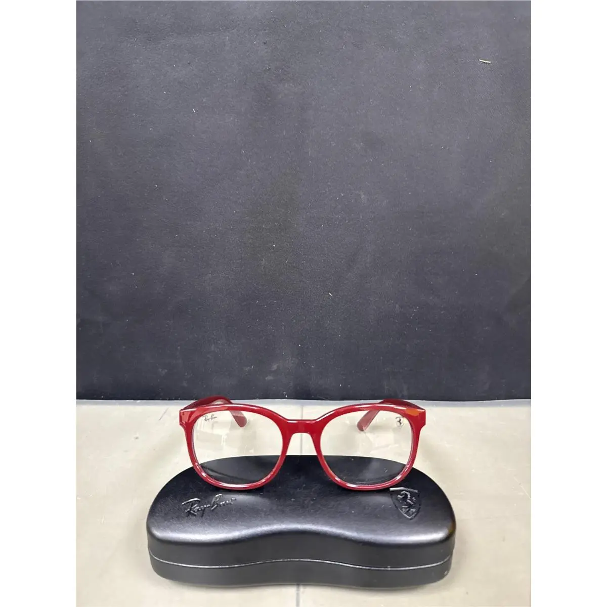 Ray-ban Unisex Rx7231m Scuderia Ferrari Collection - Demo Lenses