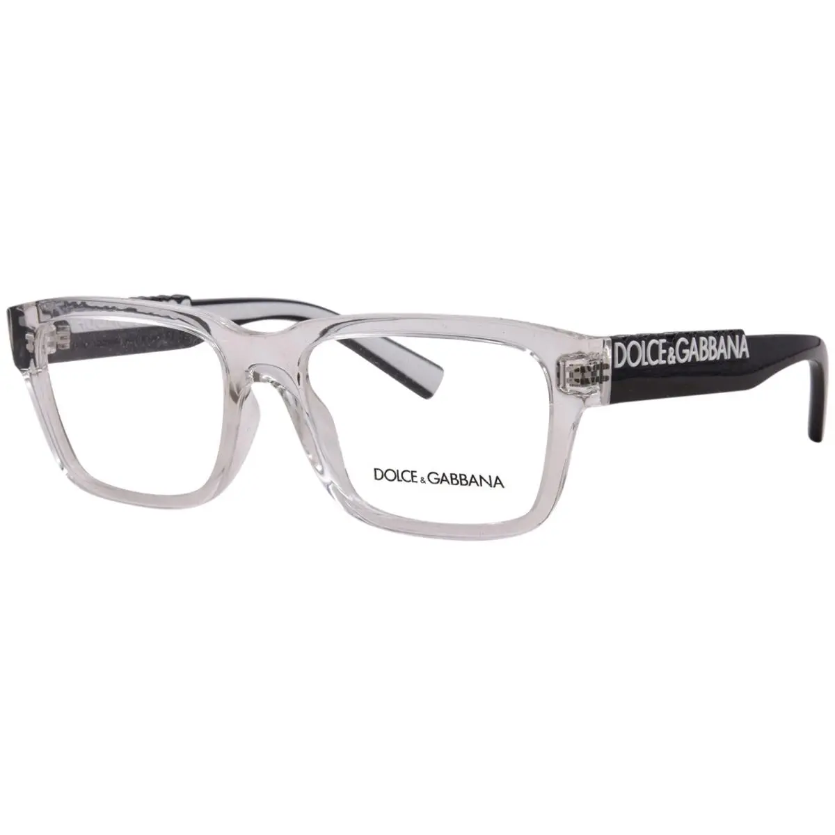Dolce Gabbana DG5112 3133 Eyeglasses Crystal Full Rim Rectangle Shape 55mm