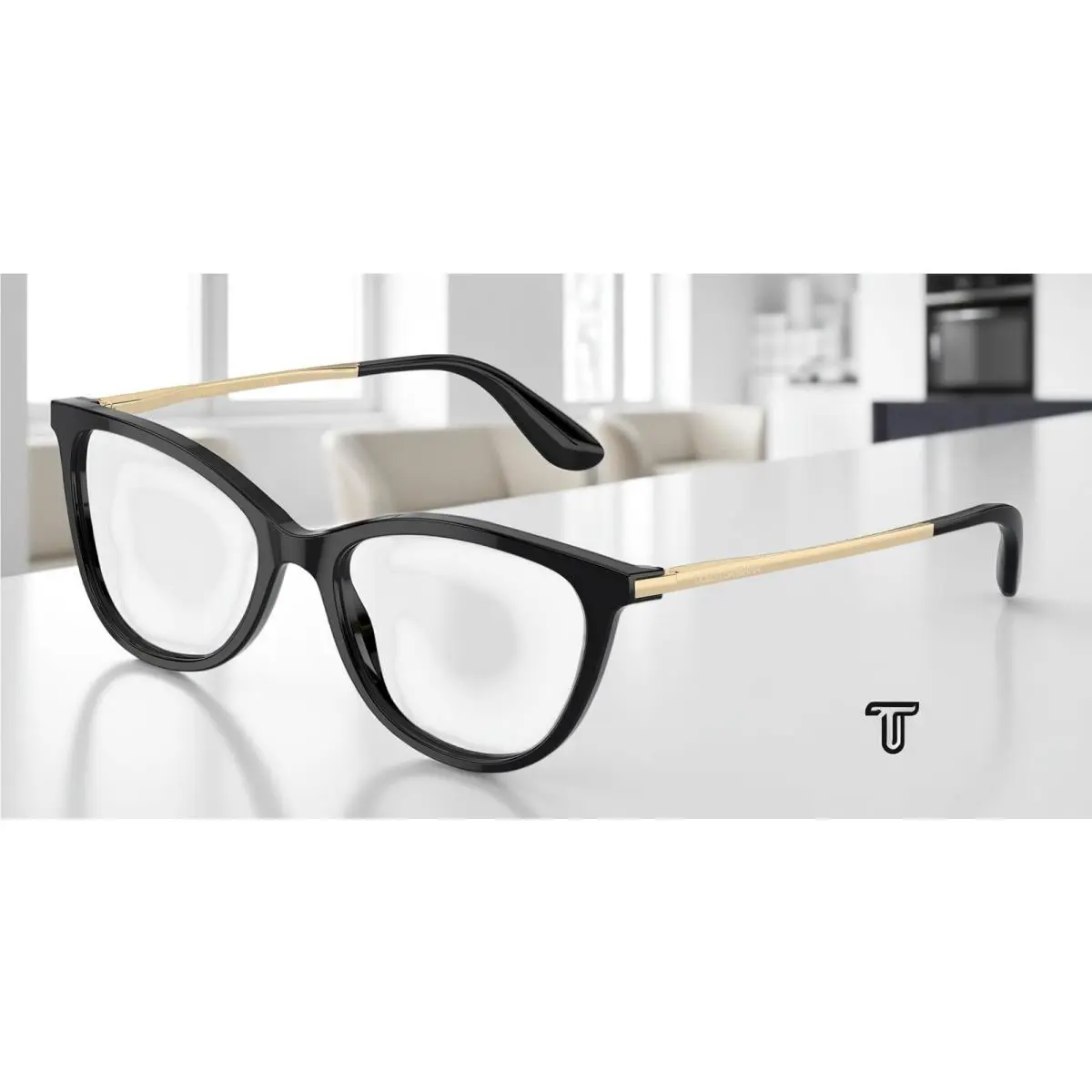 Dolce Gabbana DG3258 501 Black Demo Lens 54 mm Women`s Eyeglasses