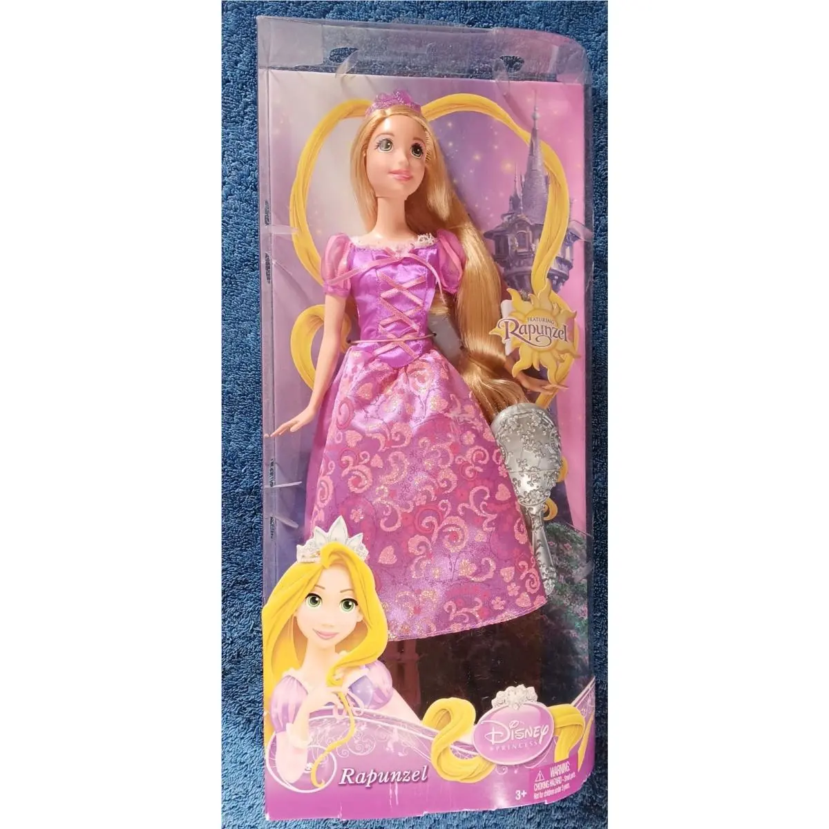 2011 Disney Rapunzel Mattel Doll T3244 Nos Box Nrfb Tangled Princess Blonde