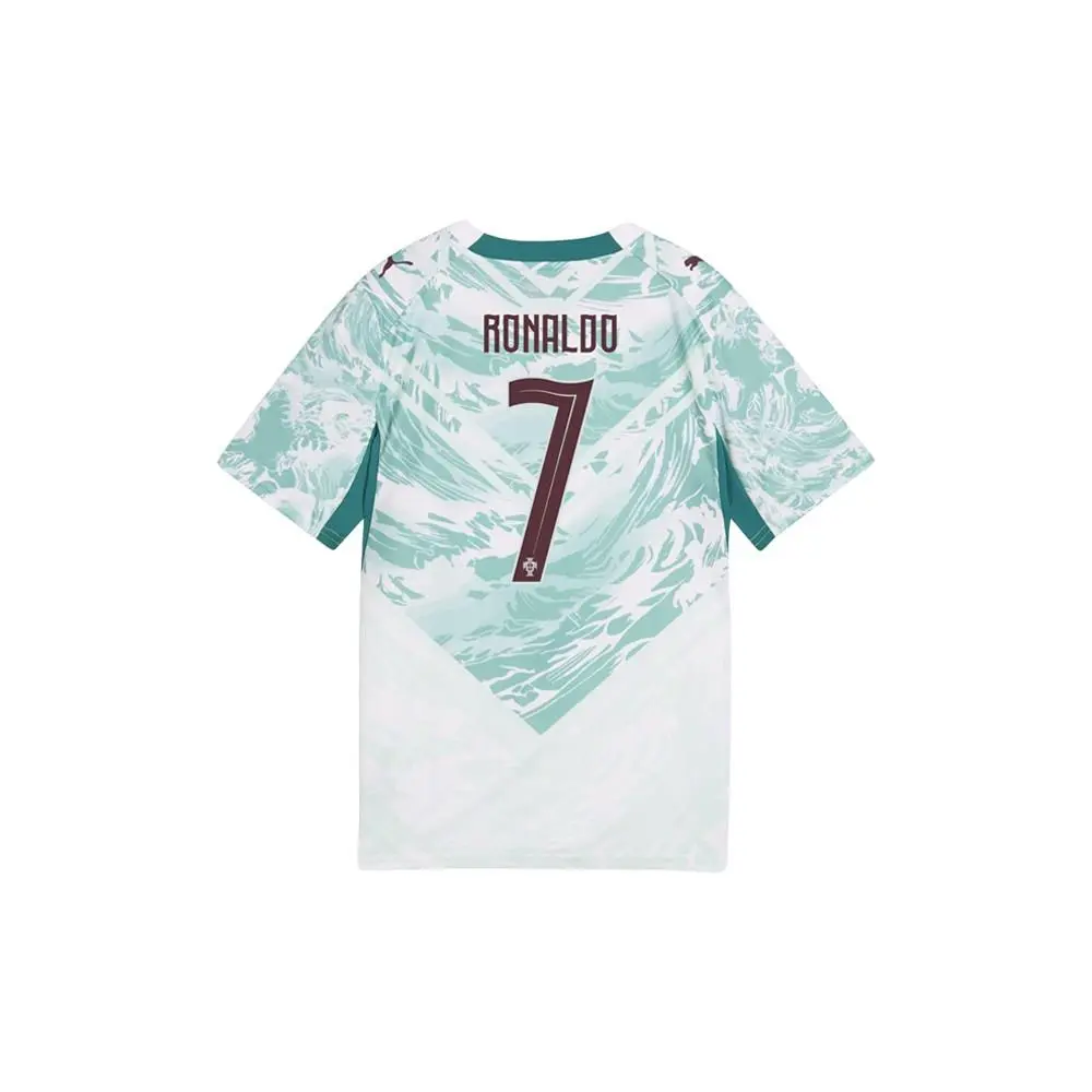 Puma clothing - PUMA Portugal Away Ronaldo Crew Neck Short Sleeve Soccer Jersey Y - 78814977 - White 6