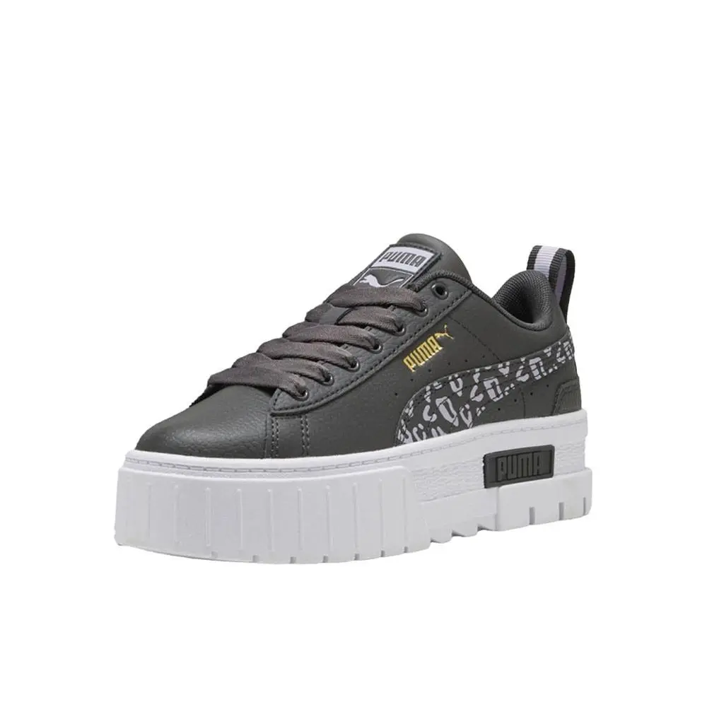 Puma shoes - PUMA Mayze Wild Lace Up  Youth - 38569616 - Grey 0