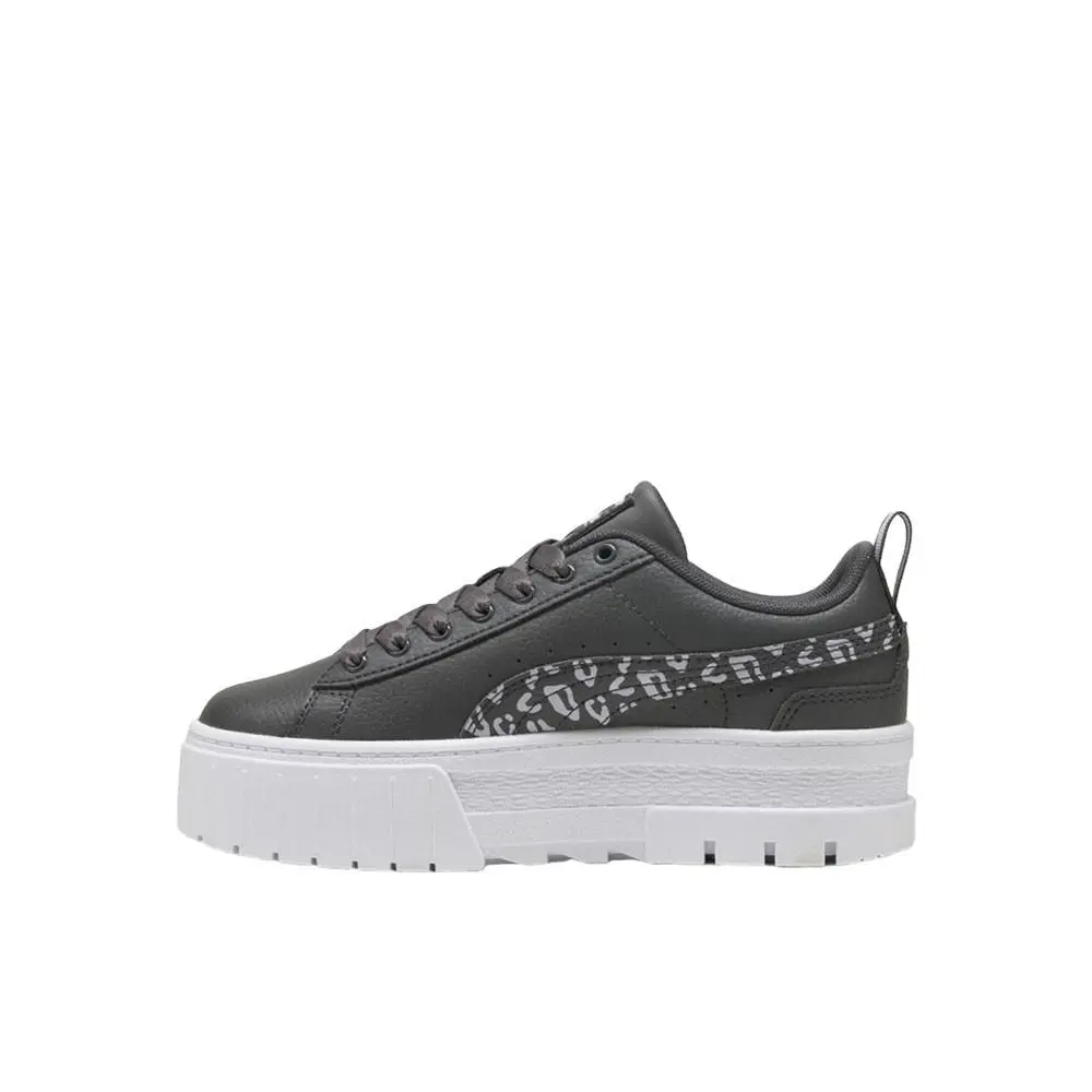 Puma shoes - PUMA Mayze Wild Lace Up  Youth - 38569616 - Grey 7