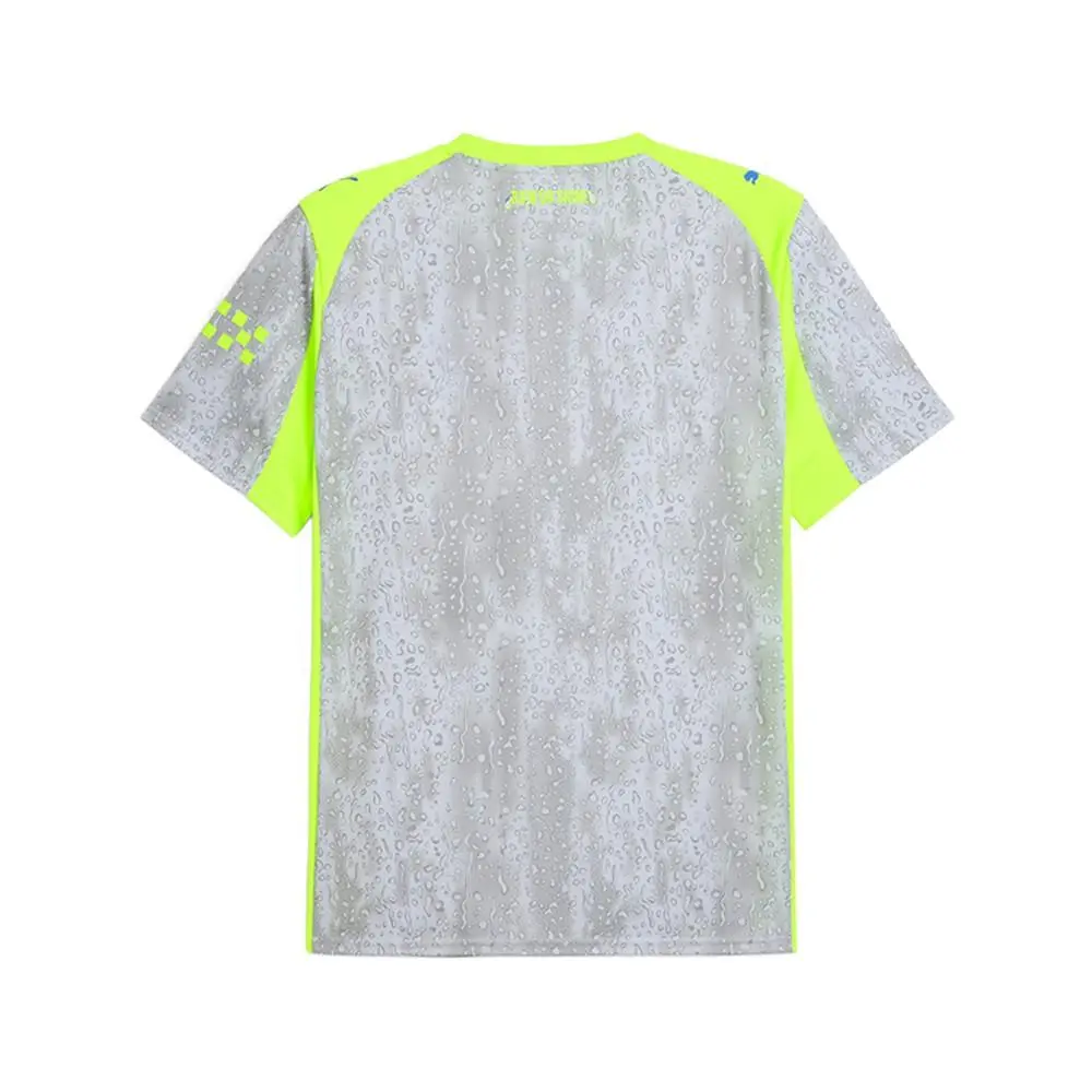 Puma clothing - PUMA Manchester City Third Crew Neck Short Sleeve Soccer Jersey R - 78036203 - Grey 0
