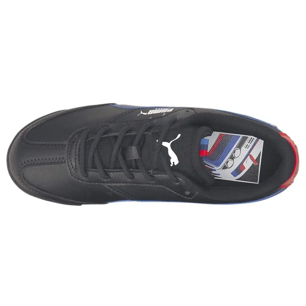 Puma shoes - PUMA Bmw M Motorsport Roma Via Lace Up  Youth - 30712201 - Black, Blue, Red 8