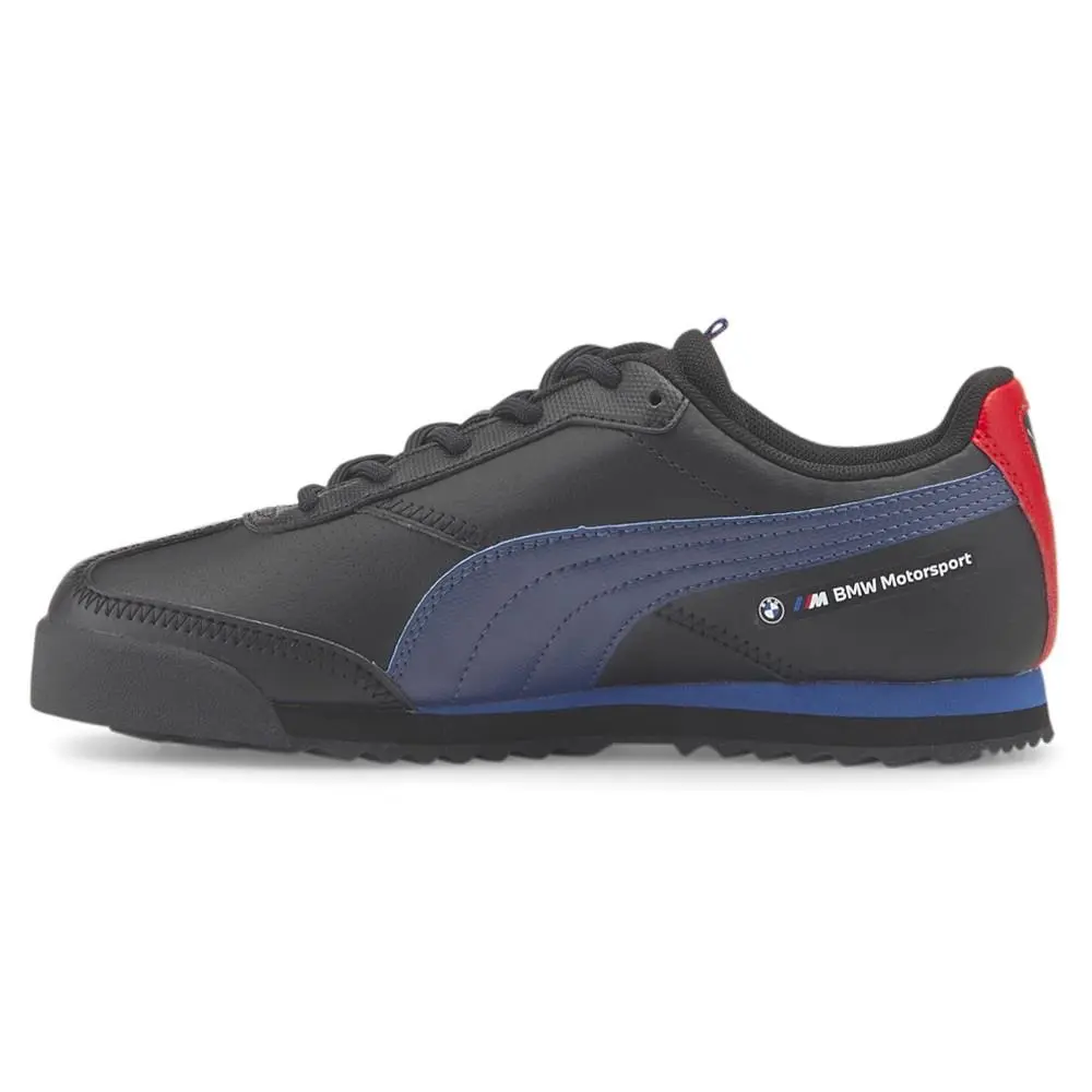 Puma shoes - PUMA Bmw M Motorsport Roma Via Lace Up  Youth - 30712201 - Black, Blue, Red 7